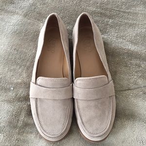 Franco Sarto Suede Loafers
